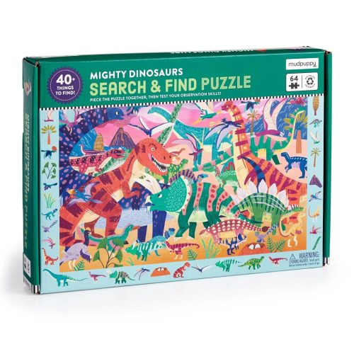 Mudpuppy Puzzle Majestátne dinosaury 64 dielikov
