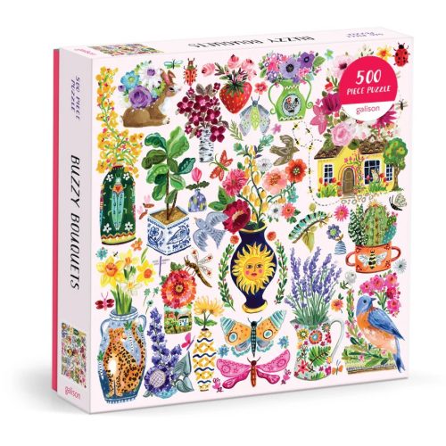 Galison Puzzle Kvety plné života 500 dielikov