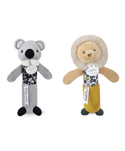 Doudou Hrkálka pískacia 17 cm 1 ks koala