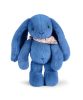 Doudou Plyšový zajačik so šatkou modrý 35 cm