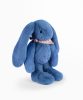Doudou Plyšový zajačik so šatkou modrý 35 cm