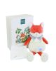 Doudou Darčeková sada Plyšová líška Romarin s dečkou 28 cm