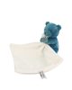 Doudou Môj malý medvedík 10 cm modrý