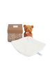 Doudou Môj malý medvedík 10 cm oranžový