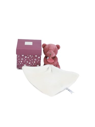Doudou Môj malý medvedík 10 cm vínový