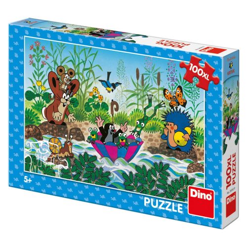 Dino Puzzle Krtkova plavba 100 dielikov