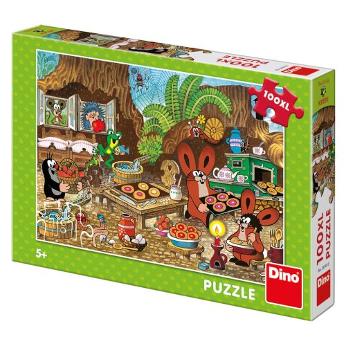 Dino Puzzle Puzzle Krtko v kuchyni 100 XL