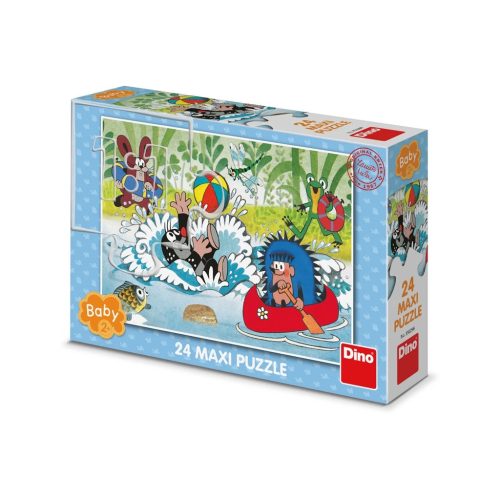 Dino puzzle Kisvakond a vízben MAXI 24 db