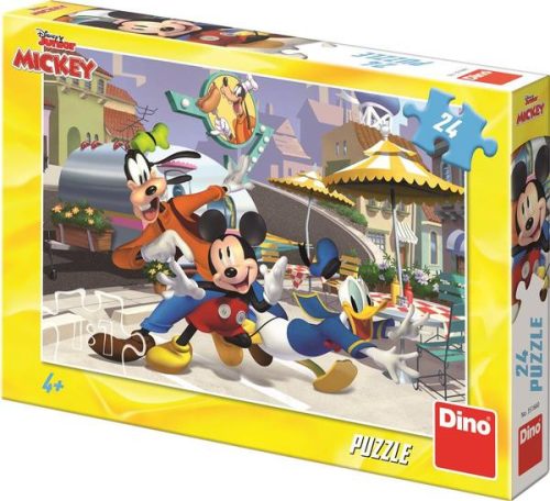 Dino puzzle Mickey egér és barátai 24 db