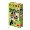 Dino Puzzle Ako Krtek uzdravil myšku 1 ks