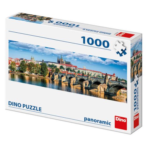 Dino puzzle Hradzsin panoráma 1000 db