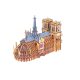 Woodcraft Drevené 3D puzzle Katedrála Notre-Dame