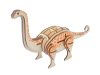 Woodcraft Drevené 3D puzzle Brontosaurus