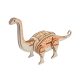 Woodcraft Drevené 3D puzzle Brontosaurus