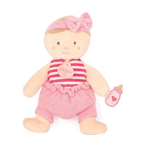 Doudou Jolijou Bábika 18 cm ružová