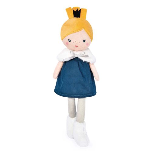 Doudou Jolijou Bábika Axelle 25 cm tmavo modrá