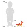 Small Foot fa játék húzható dinoszaurusz