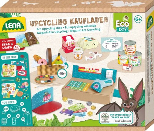 Lena ECO szupermarket készítő kreatív játékszett