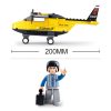 Sluban Aviation építőkészlet M38-B0360 oktatórepülőgép 110 db (LEGO kompatibilis)