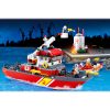 Sluban építőkészlet Firefighters M38-B0630 Mentőhajó 405 db (LEGO kompatibilis)