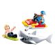 Sluban Town építőkészlet Beach Guards M38-B0668 Jet ski és cápa 49 db