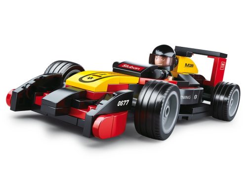 Sluban építőkészlet Car Club M38-B0677 Forma 1 131 db (LEGO kompatibilis)