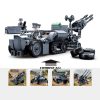 Sluban Army építőkészlet WW2 M38-B0680C páncélozott jármű 79 db