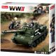 Sluban Army építőkészlet WWII M38-B0687 szovjet SU-85 páncélvadász 335 db
