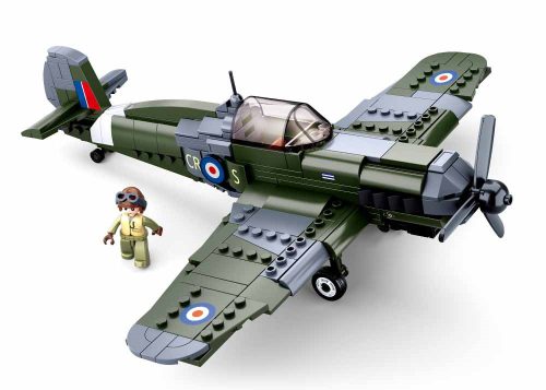 Sluban Army építőkészlet WWII M38-B0712 könnyű vadászgép 290 db
