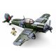 Sluban Army építőkészlet WWII M38-B0712 könnyű vadászgép 290 db