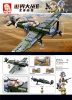 Sluban Army építőkészlet WWII M38-B0712 könnyű vadászgép 290 db