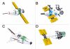 Sluban Space építőkészlet M38-B0731D Satellit D műhold 61 db (LEGO kompatibilis)