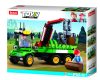 Sluban Town Farma M38-B0778 Traktor s prívesom na klády