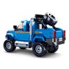 Sluban Model Bricks építőkészlet M38-B0813 Off Road Blue Pickup motorkerékpárral 361 db (LEGO kompatibilis)