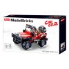 Sluban Model Bricks építőkészlet M38-B0816 Off Road Red 4x4 253 db