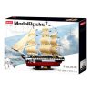 Sluban Model Bricks M38-B0836 Fregata USS Constitution plachtová vojnová loď