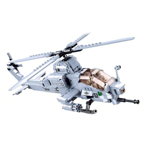 Sluban Army Model Bricks M38-B0838 Bitevní helikoptéra AH-1Z Viper