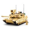 Sluban Model Bricks építőkészlet M38-B0892 M1A2 Abrams harckocsi 781 db (LEGO kompatibilis)