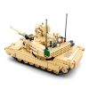 Sluban Model Bricks építőkészlet M38-B0892 M1A2 Abrams harckocsi 781 db (LEGO kompatibilis)