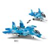 Sluban Model Bricks M38-B0985 Stíhacie lietadlo Su-27 2v1