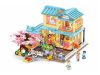 Sluban építőkészlet Girls Dream Happy Diary M38-B1017 Ház Sakurával 1029 db