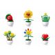 Sluban építőkészlet Flowers M38-B1073 Virágok kis szemekkel 6 db virágos készlet 529 db
