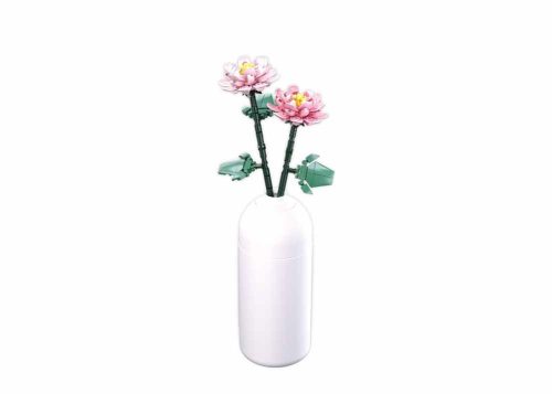Sluban építőkészlet Flowers M38-B1101-05 Bazsarózsa vázában 216 db