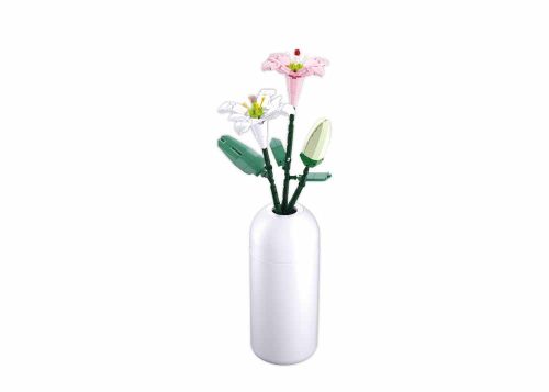 Sluban építőkészlet Flowers M38-B1101-07 Liliom vázában 247 db