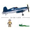 Sluban WWII M38-B1109 Americké stíhacie lietadlo F4U Corsair