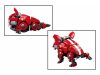 Sluban Pleyerid M38-B1112A Mechanikus Bulldog piros 890 db