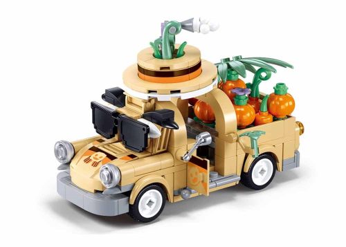 Sluban Girls Dream építőkészlet Pumpkin M38-B1175 Gyümölcsautó 292 db (LEGO kompatibilis)