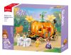 Sluban Girls Dream építőkészlet Pumpkin M38-B1176 Varázslatos sütőtök kocsi 320 db (LEGO kompatibilis)