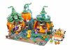 Sluban Girls Dream építőkészlet Pumpkin M38-B1177 Varázslatos sütőtök falu 952 db (LEGO kompatibilis)