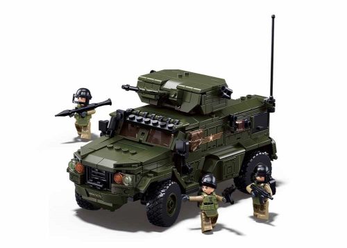 Sluban Model Bricks építőkészlet M38-B1179 Typhoon páncélozott harci jármű 519 db
